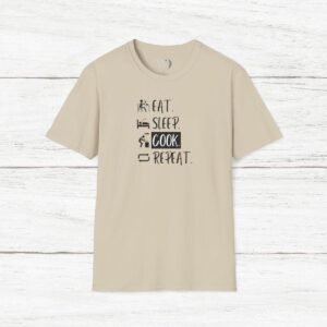 Eat Sleep Cook Repeat Unisex T-Shirt