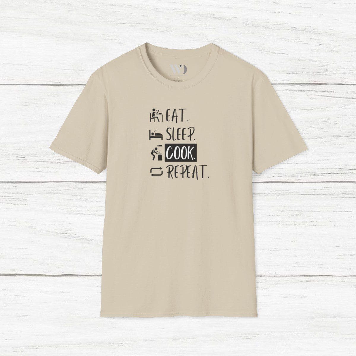 Eat Sleep Cook Repeat Unisex T-Shirt