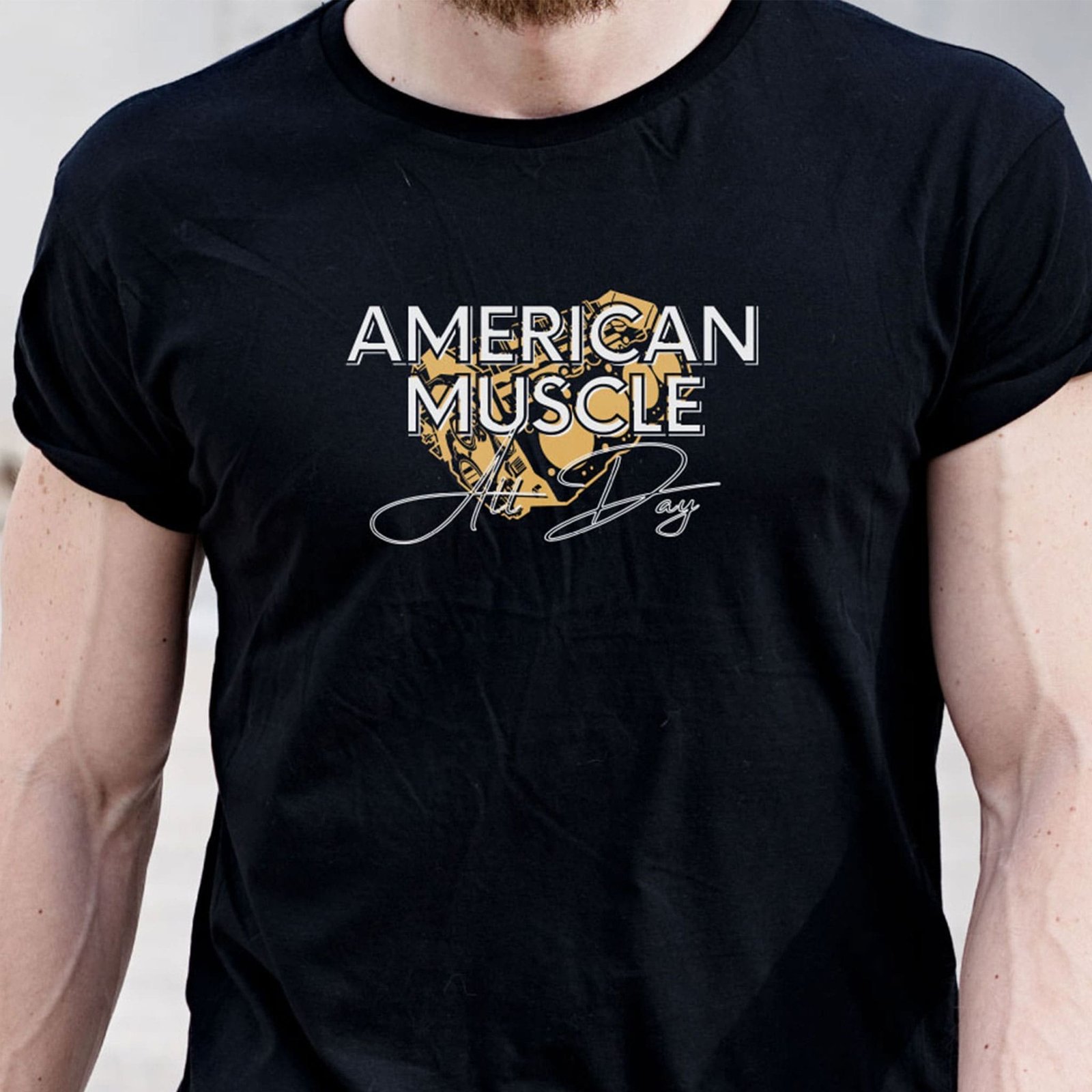 American Muscle All Day Unisex T-Shirt