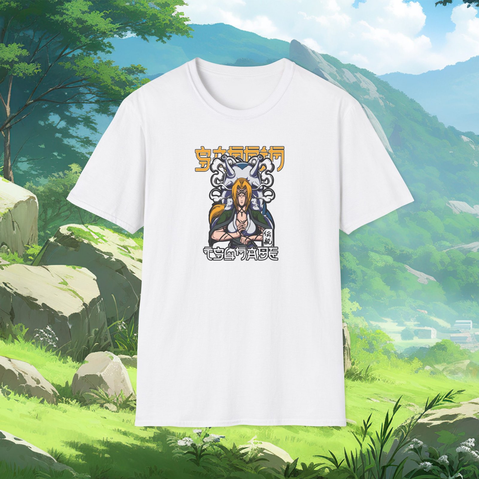 Tsunade Unisex White T-Shirt