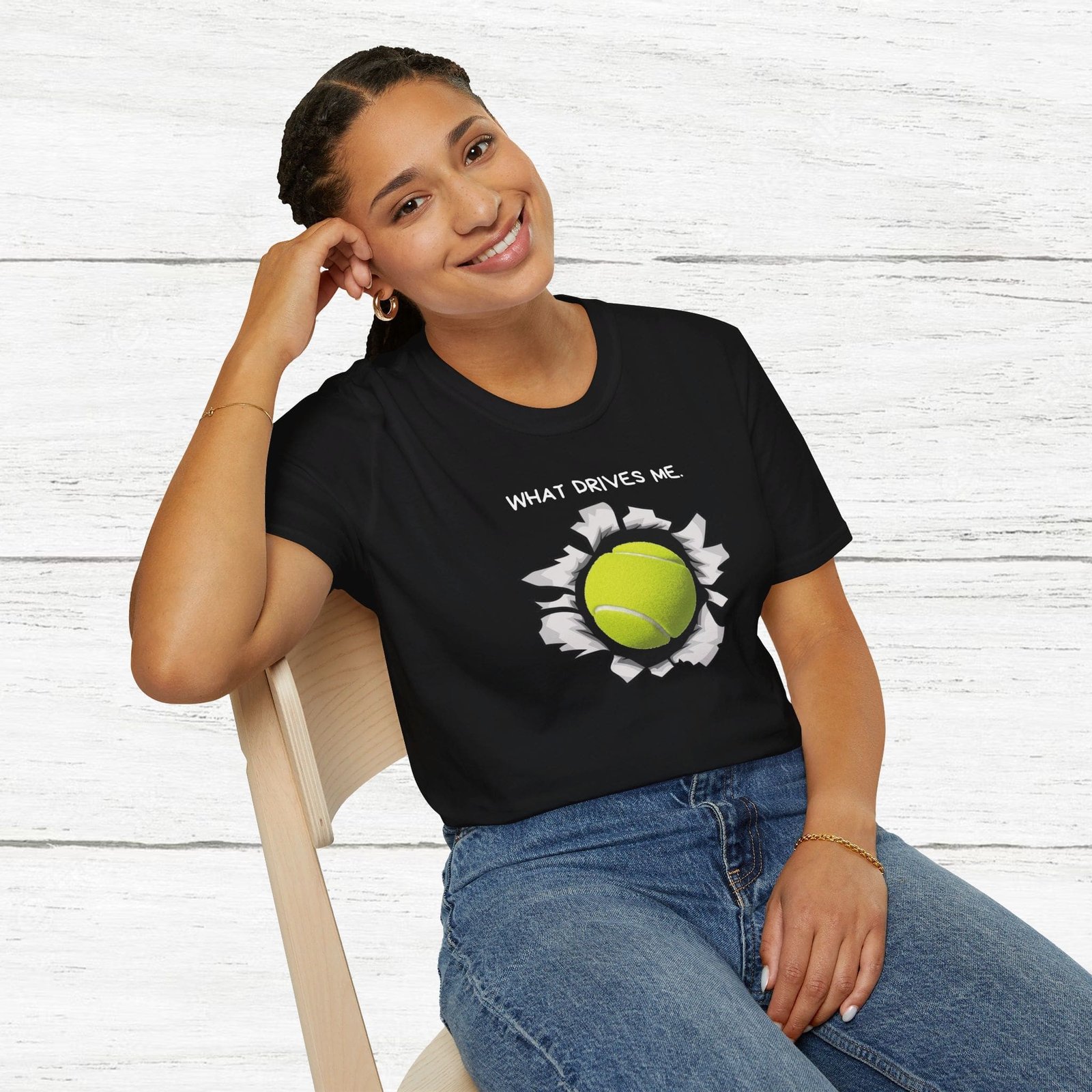 Tennis Drives Me Unisex T-Shirt