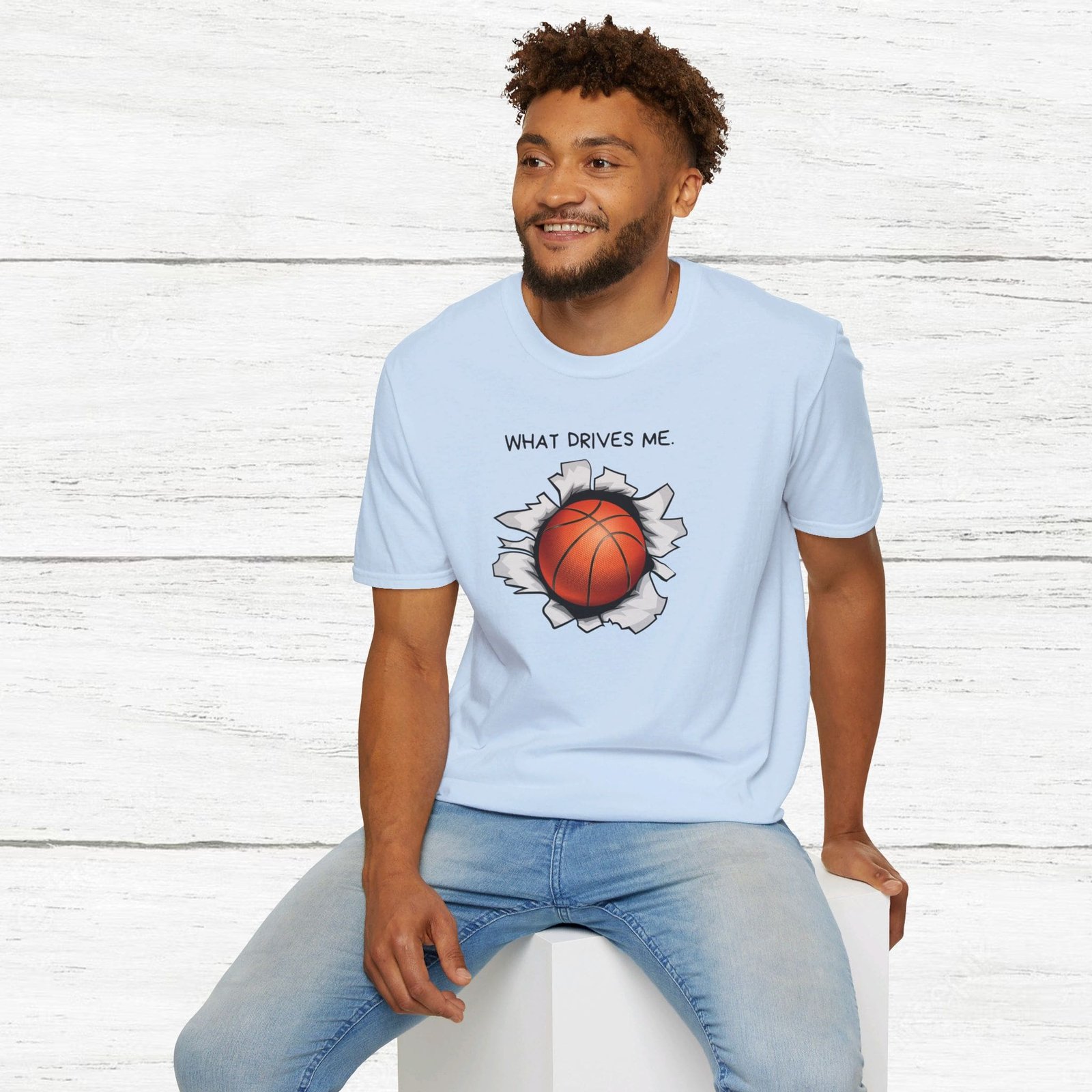 Basketball Drives Me Unisex T-Shirt