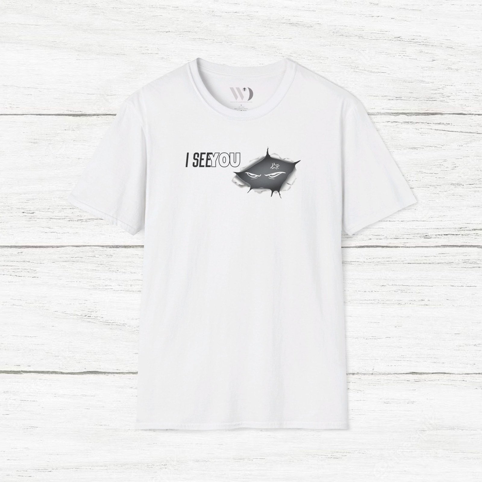 I See You Anime Eyes (Angry) Unisex T-Shirt