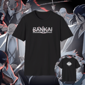 Byakuya Kuchiki Bankai Unisex T-Shirt Black (Senbonzakura Kageyoshi)
