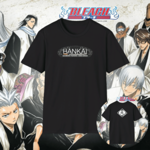 Kaname Tōsen Bankai Unisex T-Shirt Black (Suzumushi Tsuishiki: Enma Kōrogi)
