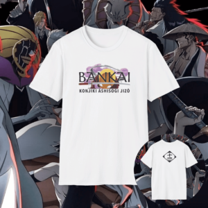 Mayuri Kurotsuchi Bankai Unisex T-Shirt White (Konjiki Ashisogi Jizō)