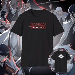 Retsu Unohara - Kenpachi Bankai Unisex T-Shirt Black (Minazuki Ver. 2)