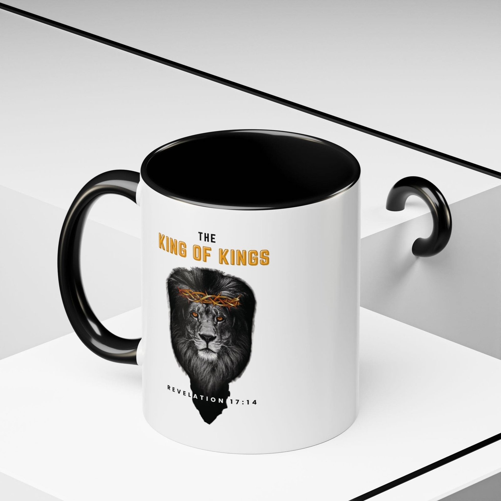 The King of Kings Accent Coffee Mug (11, 15oz)