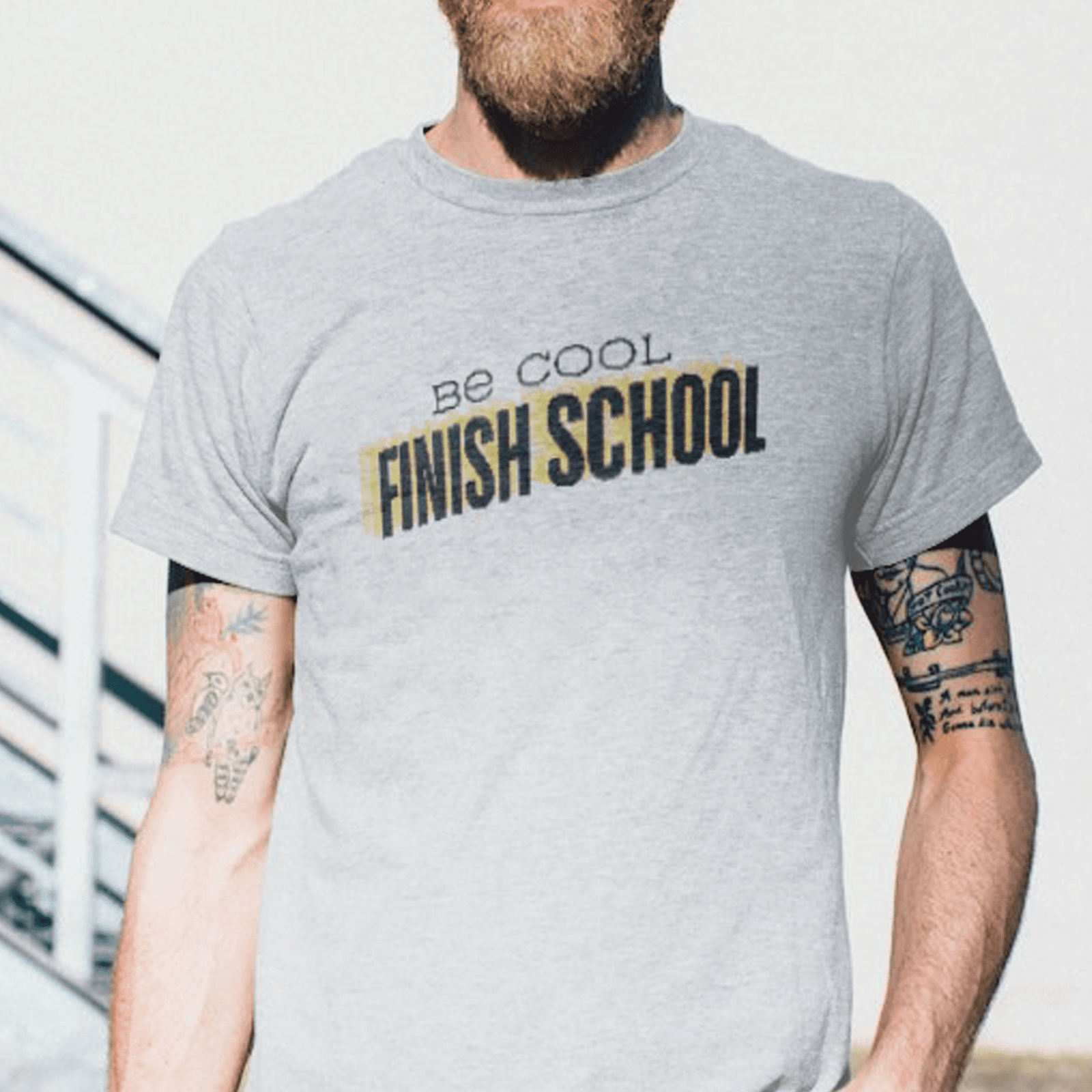 Be Cool Finish School Unisex T-Shirt