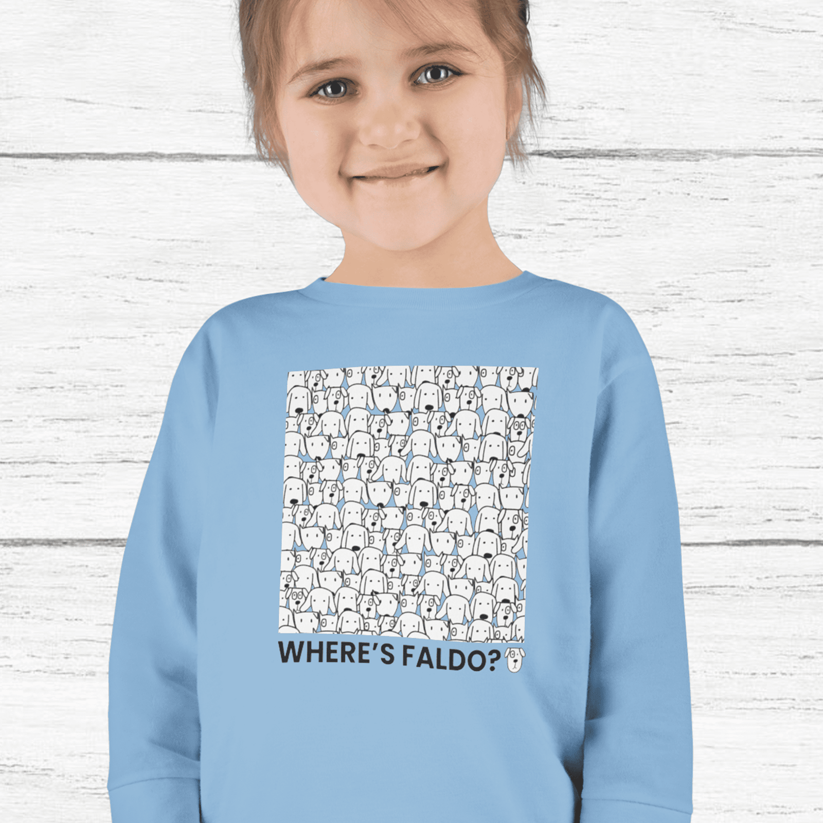 Where's Faldo Toddler Long Sleeve Tee (2-6T)