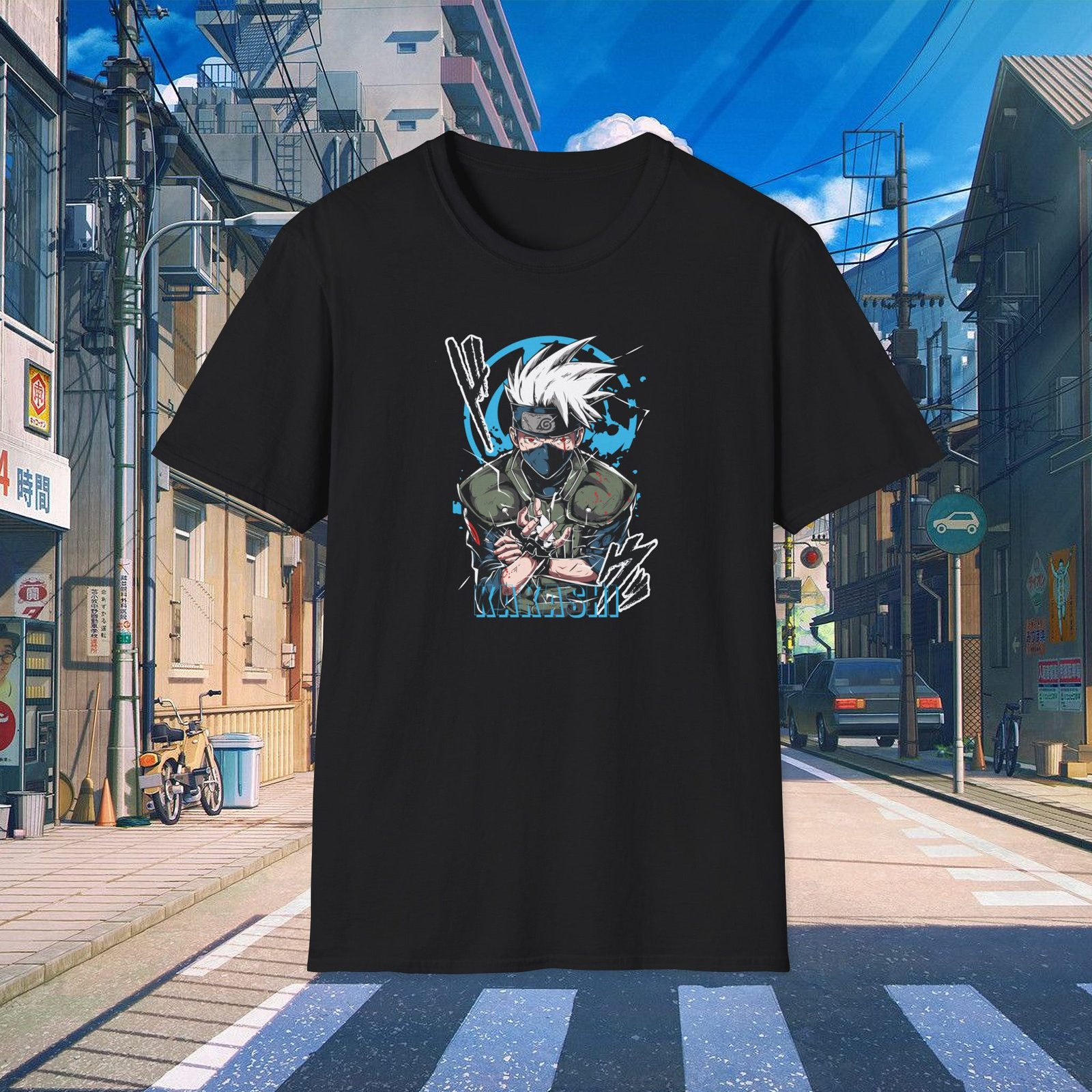 Kakashi Hatake Unisex Black T-Shirt