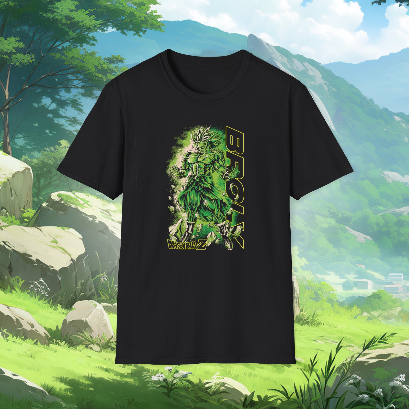 Broly Super Saiyan - Dragonball Z Unisex T-Shirt Black