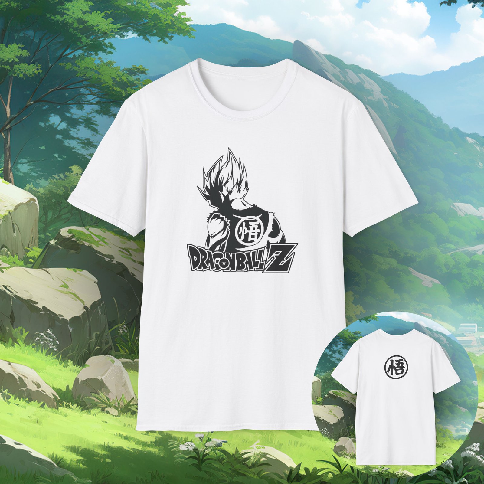 Goku Super Saiyan - Dragonball Z Unisex T-Shirt White