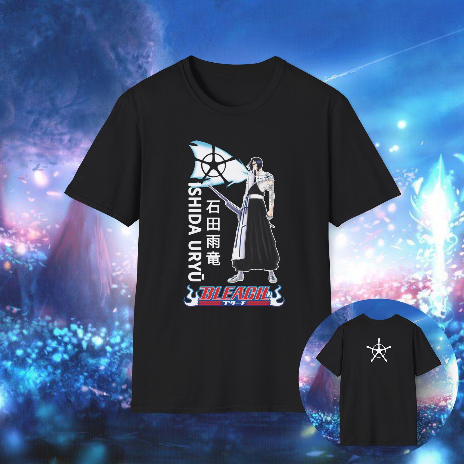 Uryu Ishida Unisex T-Shirt Black