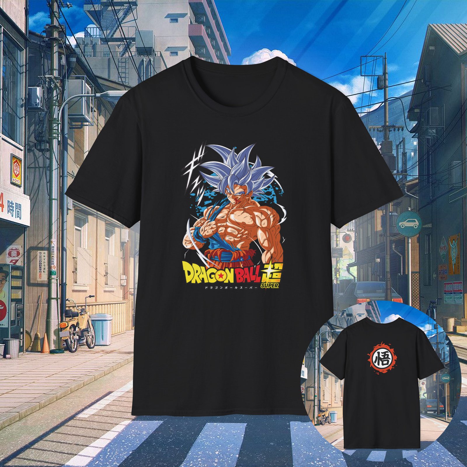 Goku Ultra Instinct (Ver. 2) - Dragonball Super Unisex T-Shirt Black