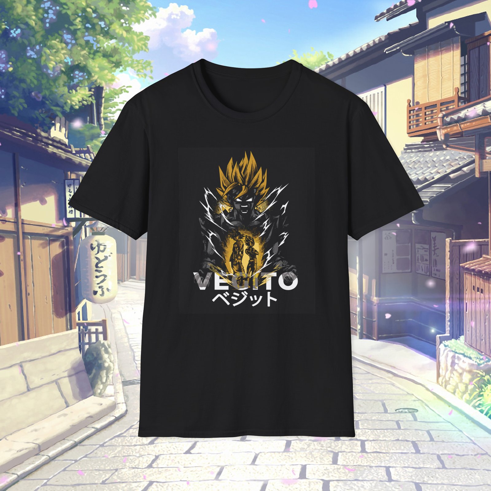 Vegito Super Saiyan - Dragonball Unisex T-Shirt Black