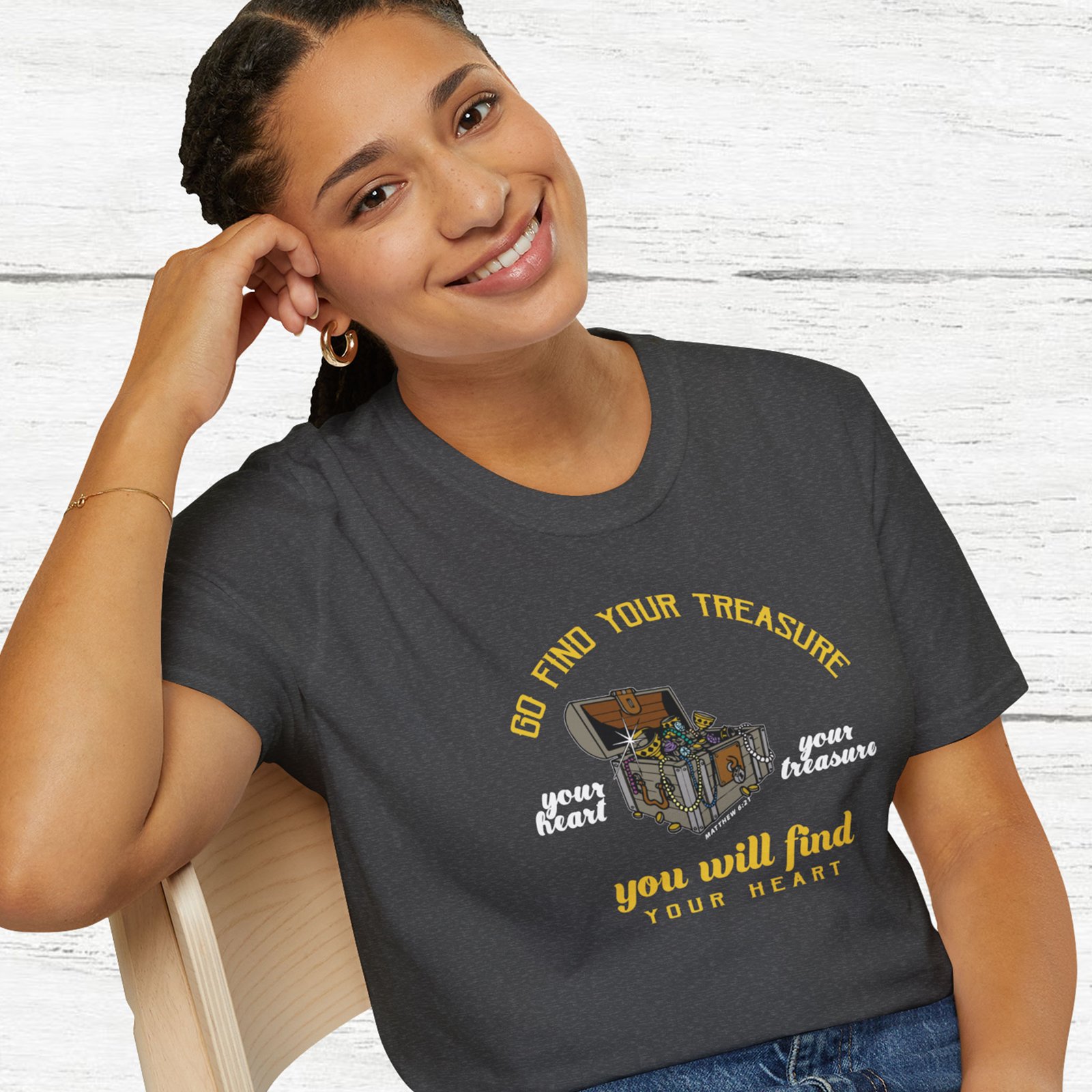Find Your Treasure Find Your Heart Unisex T-Shirt