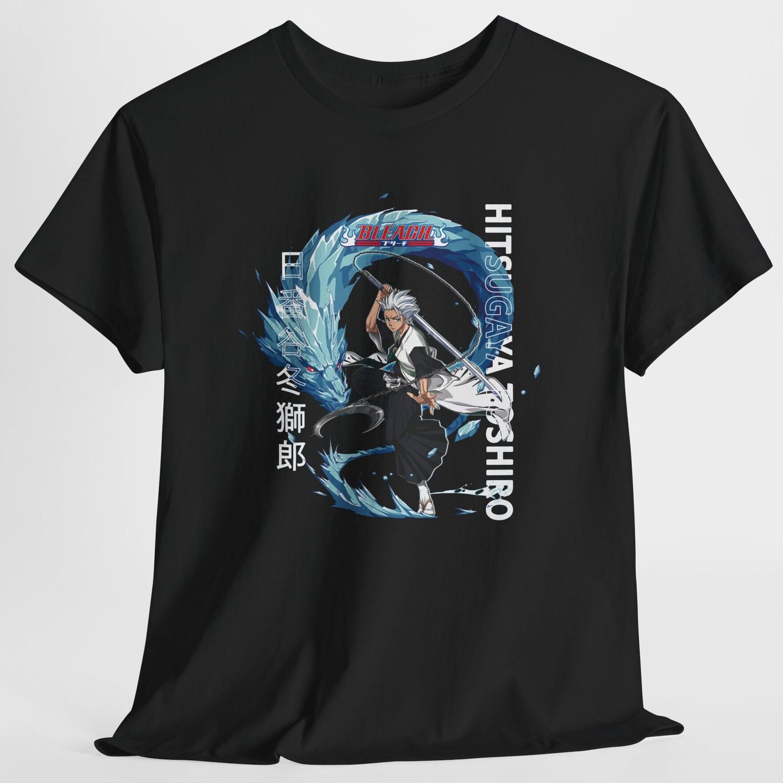Toshiro Hitsugaya Shikai Release Ice Dragon - Bleach Unisex Tee