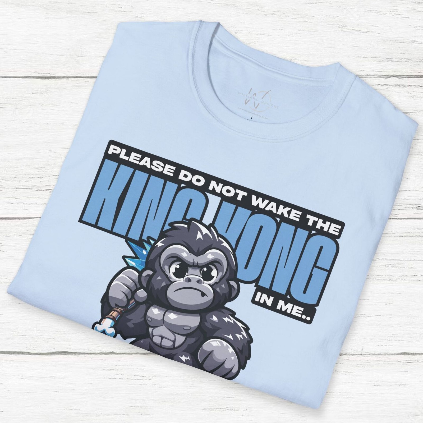 Please Do Not Wake the King Kong in Me Unisex Tee