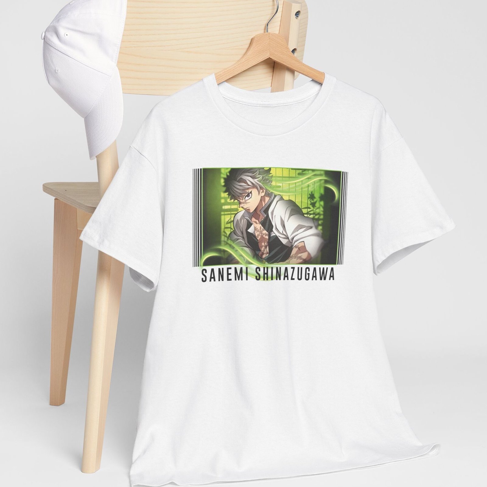 Sanemi Shinazugawa Wind Hashira - Demon Slayer Unisex Tee